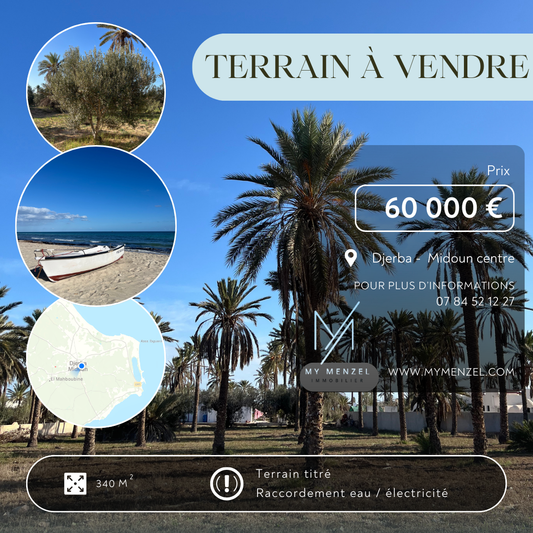 TERRAIN 340 m²